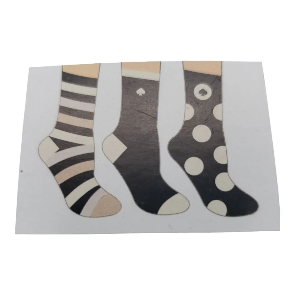 Kate Spade NIB Crew Sock Set 3pc Shoe Size 4-10 Boxed Gift Set